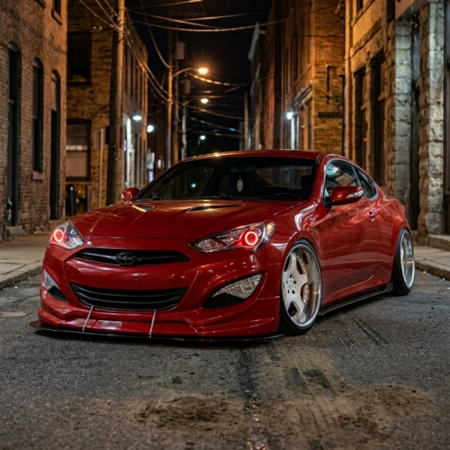 Lighting Trendz 2014-2016 Hyundai Genesis Coupe Projector Halo LED Kit - Custom main image